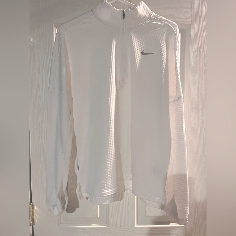 Nike 1/4 zip White Top
